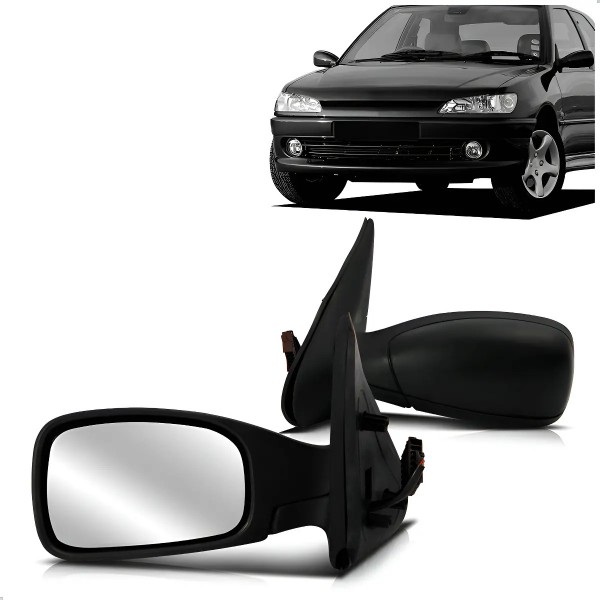 Retrovisor Para Peugeot 306 1994 1995 1996 Eletrico