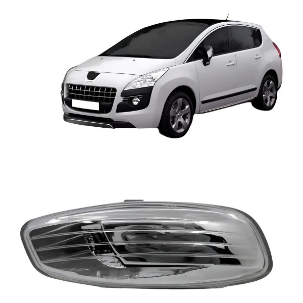Pisca Retrovisor Para Peugeot 3008 09 A 12 13 14 15 16 17
