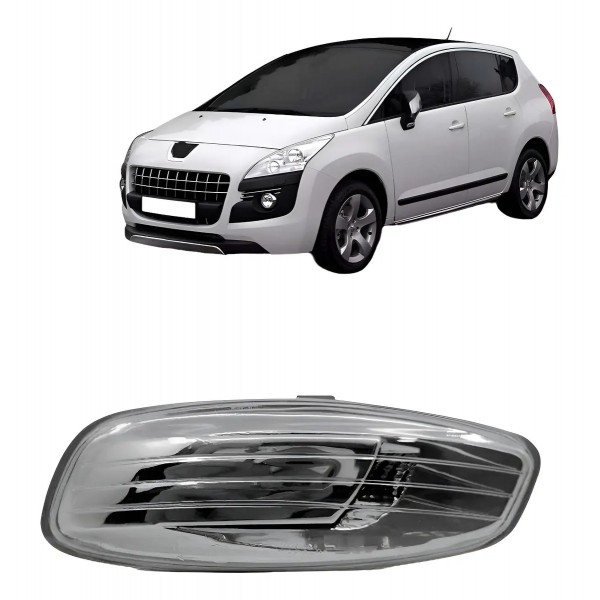 Pisca Retrovisor Para Peugeot 3008 09 A 12 13 14 15 16 17
