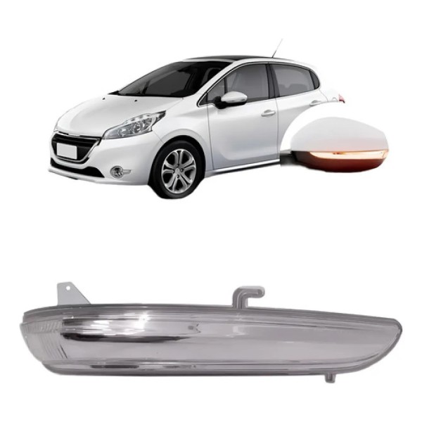 Pisca Seta Retrovisor Peugeot 208 Allure 2012 A 2016
