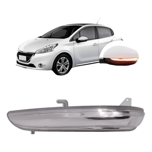Pisca Seta Retrovisor Peugeot 208 Allure 2012 A 2016