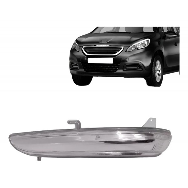 Pisca Seta Retrovisor Para Peugeot 08 Allure Business 15/19