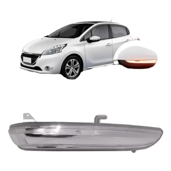 Pisca Seta Retrovisor Para Peugeot 208 Gt Thp 2012 A 2016