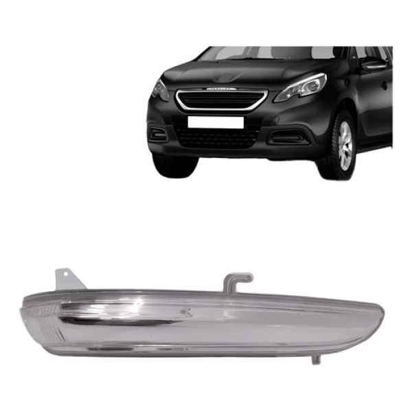 Pisca Seta Retrovisor Para Peugeot 2008 Style 2015 A 2019