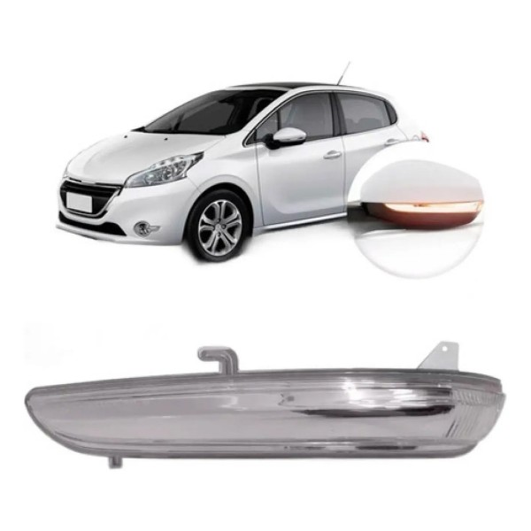Pisca Retrovisor Para Peugeot 208 12 A 16 Repetidor Seta