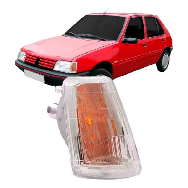 Pisca Seta Para Peugeot 205 1990 1991 92 93 94 Sedan Cristal