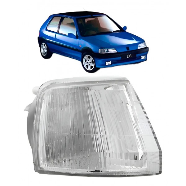 Pisca Seta Lanterna Dianteira Peugeot 106 1992 Á 1996