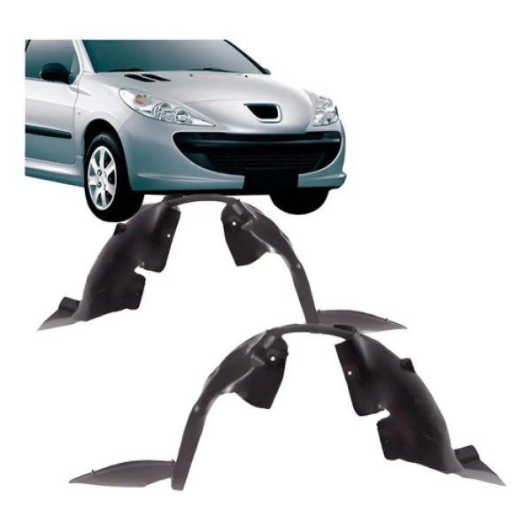 Par Parabarro Dianteiro Peugeot 207 2009 2010 2011 2012 2013