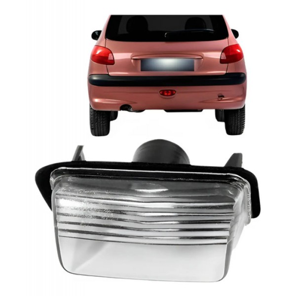 Luz De Placa Peugeot 206 1998 1999 2000 2001 2002 A 2011
