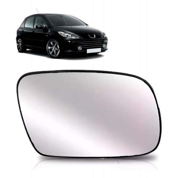 Lente Retrovisor Peugeot 307 2001 A 2012 Asférico