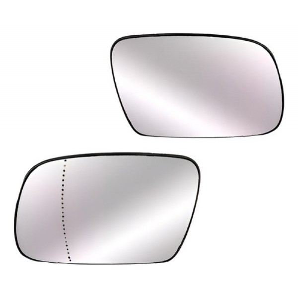Par Lente Retrovisor Peugeot 307 2001 A 2012 Asférico