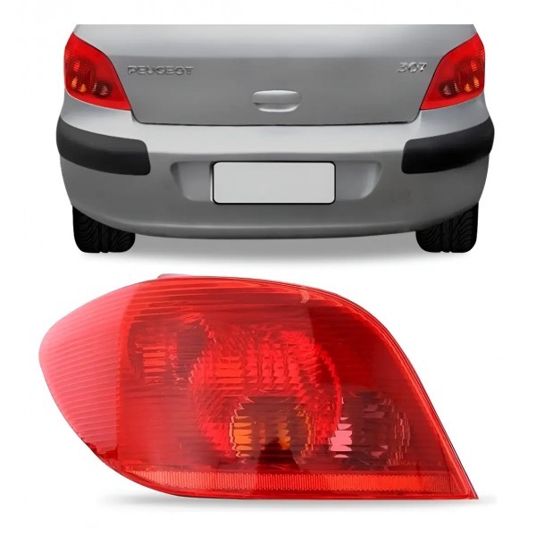 Lanterna Traseira Peugeot 307 Hatch 2003 2004 2005 2006