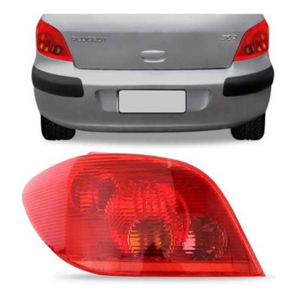 Lanterna Traseira Peugeot 307 Hatch 2003 2004 2005 2006
