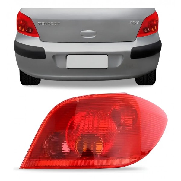 Lanterna Traseira Peugeot 307 Hatch 2003 2004 2005 2006