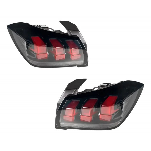 Par Lanterna Para Peugeot 208 2020 2021 2022 2023 Transparente