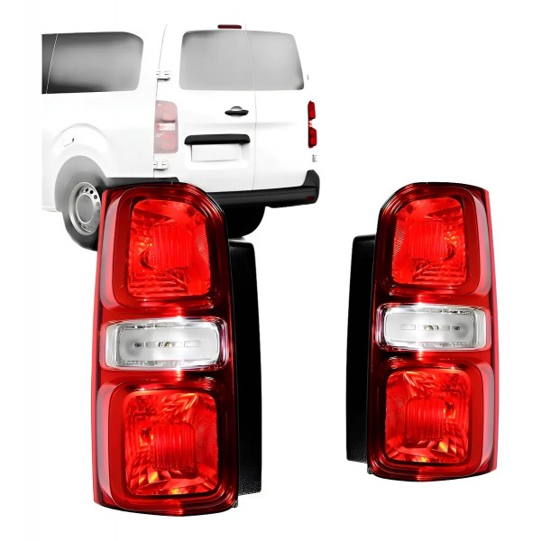 Jogo Sinaleira Traseira Peugeot Expert/ Jumpy 2016 17 18 201 Ambos Lados