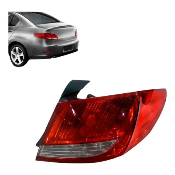 Lanterna Traseira Canto Para Peugeot 408 11 12 13 2014 2015
