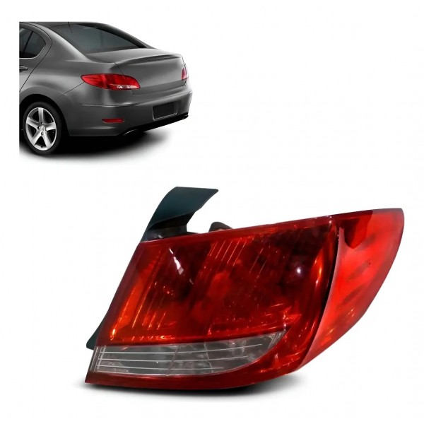 Lanterna Traseira Canto Peugeot 408 2011 2012 13 2014 2015