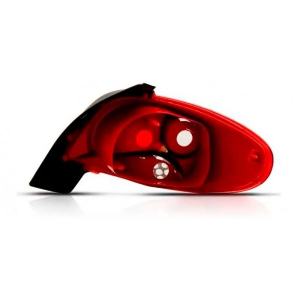 Sinaleira Traseira Peugeot 207 2011 2012 Vermelha Ré Branca