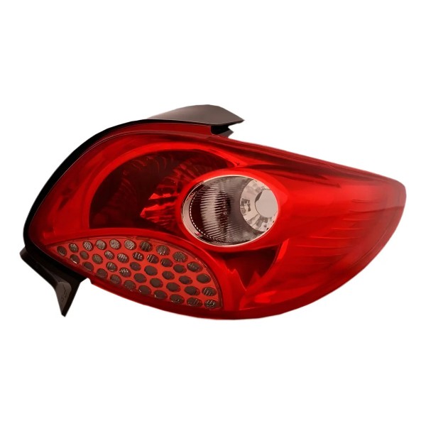 Lanterna Traseira Peugeot 207 2009 2010 2011 Tela Vermelha