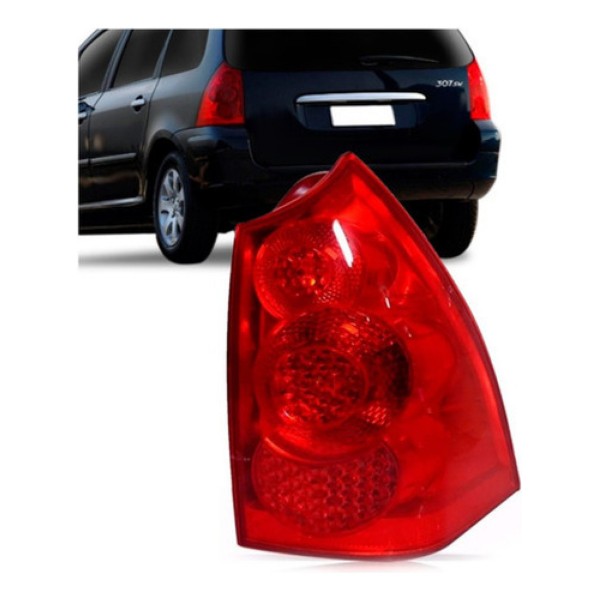 Sinaleira Traseira Peugeot 307 Sw 2007 2008 2009 2010 11 201