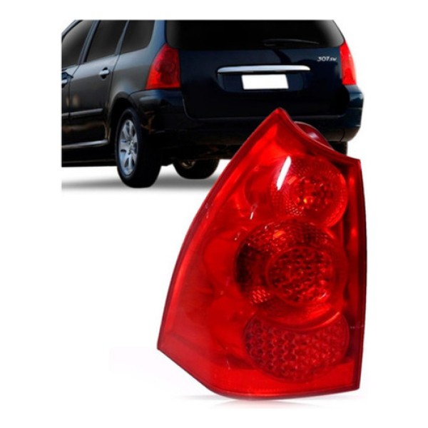 Sinaleira Traseira Peugeot 307 Sw 2007 2008 2009 2010 11 201