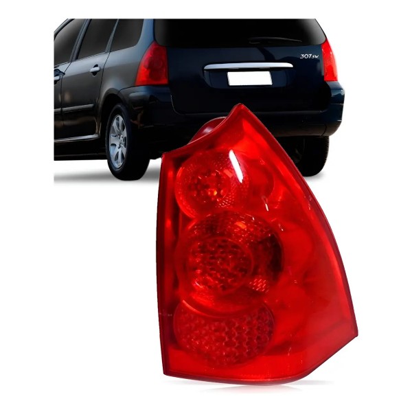 Sinaleira Traseira Peugeot 307 Sw 2007 2008 2009 2010 11 201