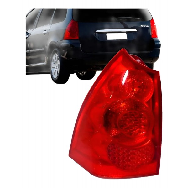 Sinaleira Traseira Para Peugeot 307 Sw 07 08 09 2010 11 2012