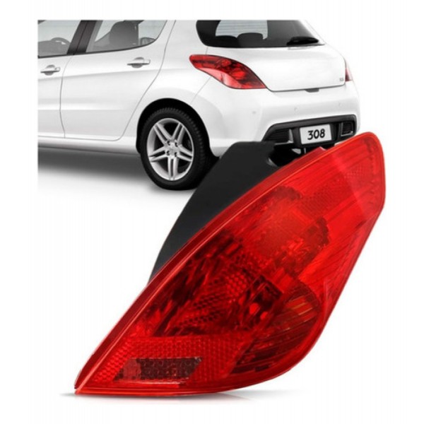 Lanterna Traseira Peugeot 308 2011 A 2015 Hatch