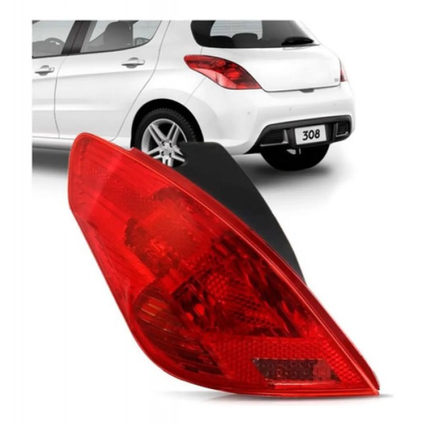 Lanterna Traseira Peugeot 308 2011 A 2015 Hatch