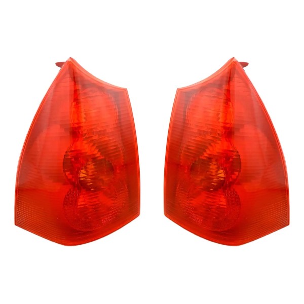 Par Lanterna Traseira Para Peugeot 307 Wagon Sw 01/07 Oferta Vermelho