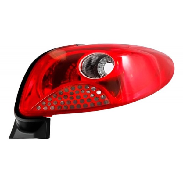 Lanterna Traseira Peugeot 207 08 09 10 Sedan Tela Vermelha