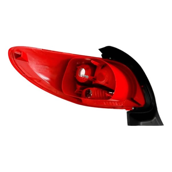 Lanterna Traseira Peugeot 207 08 09 10 Sedan Tela Vermelha