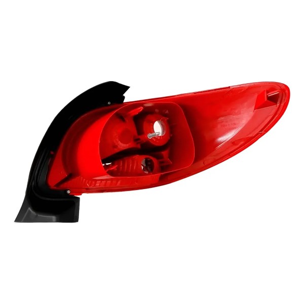 Lanterna Traseira Peugeot 207 08 09 10 Sedan Tela Vermelha