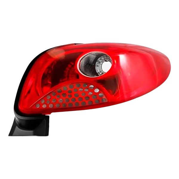 Lanterna Traseira Peugeot 207 08 09 10 Sedan Tela Vermelha