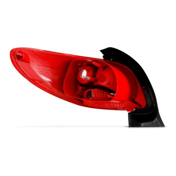 Lanterna Traseira Para Peugeot 207 08/10 Sedan Tela Vermelha