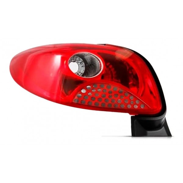 Lanterna Traseira Para Peugeot 207 08/10 Sedan Tela Vermelha