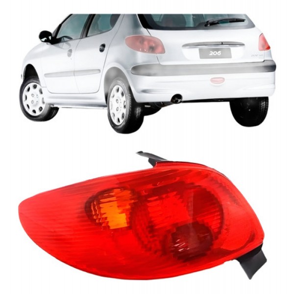 Lanterna Traseira Peugeot 206 2004 A 2006 Modelo Original