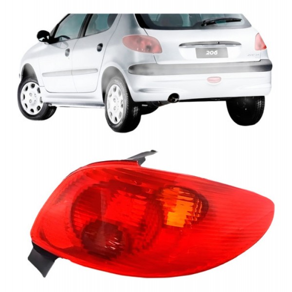 Lanterna Traseira Peugeot 206 2004 A 2006 Modelo Original
