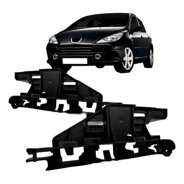 Par Guia Suporte Parachoque Diant Peugeot 307 2006 A 2014
