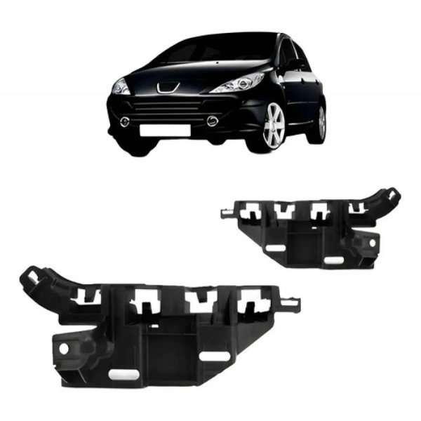 Par Guia Parachoque Dianteiro Peugeot 307 2007 A 2012