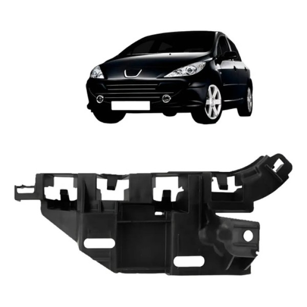 Guia Parachoque Dianteiro Para Peugeot 307 2007 A 2012