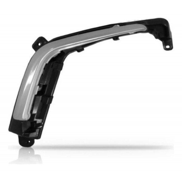 Par Grade Moldura Milha Para Peugeot 308 12 13 14 Com Friso. Preto