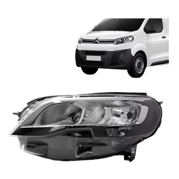 Farol Dianteira Expert 2018 A 2024 Elétrico Com Motor