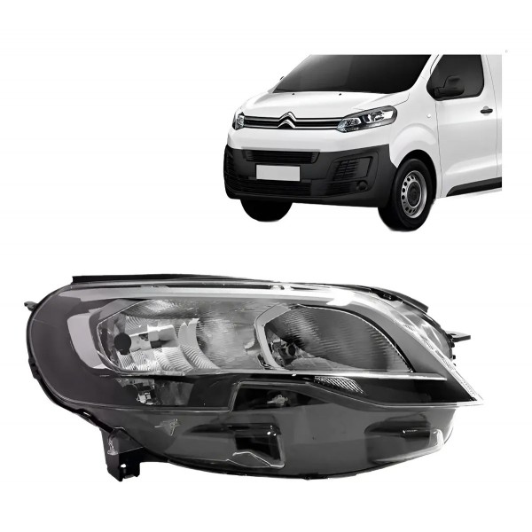 Farol Dianteira Expert 2018 A 2024 Elétrico Com Motor
