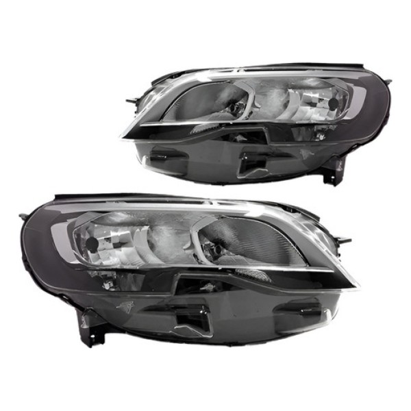 Par Farol Dianteira Expert 2018 A 2024 Elétrico Com Motor