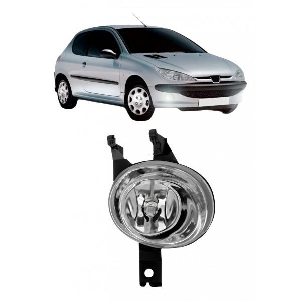 Farol Milha Auxiliar Peugeot 206 2004 A 2009 Bocão