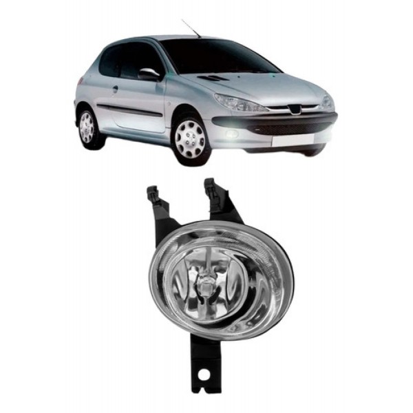 Farol Milha Auxiliar Peugeot 206 2004 A 2009 Bocão