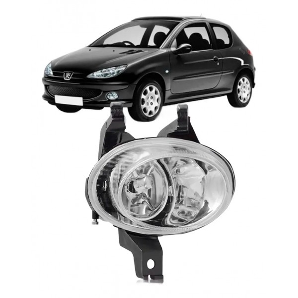 Farol Milha Auxiliar Peugeot 206 1998 A 2003