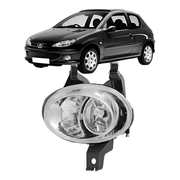 Farol Milha Auxiliar Peugeot 206 1998 A 2003